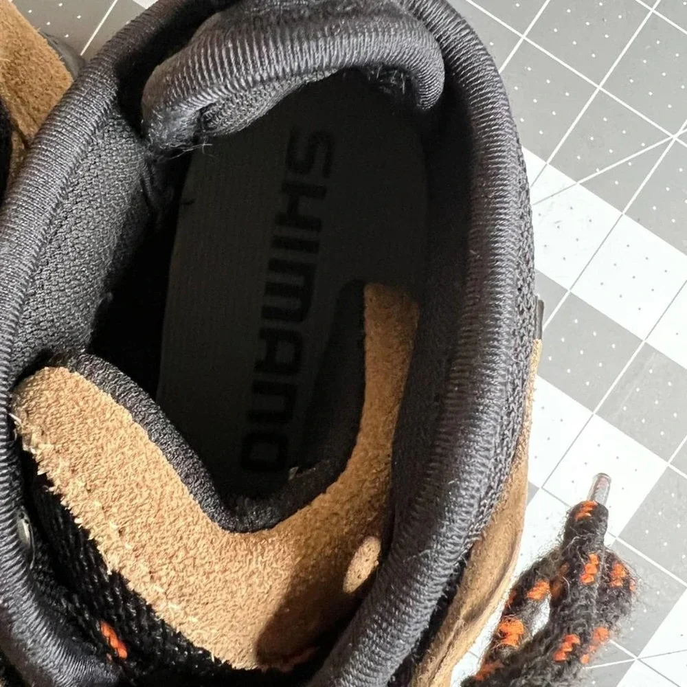 Shimano SPD SH-M057 Clip‎ on Suede Boot Mountain Biking Cycling Shoes Womens 7.5